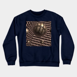 Copper Spheres Crewneck Sweatshirt